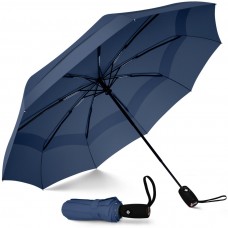 Зонт Repel Travel Windproof, синий