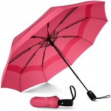 Зонт Repel Travel Windproof, розовый